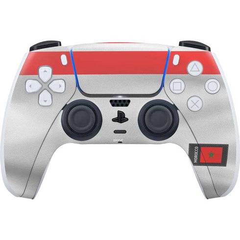 Morocco Soccer Flag PS5 Controller Skin
